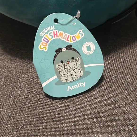 AMITY Snake w Skull Headband Original Squishmallow First to Market - Picture 4 of 5